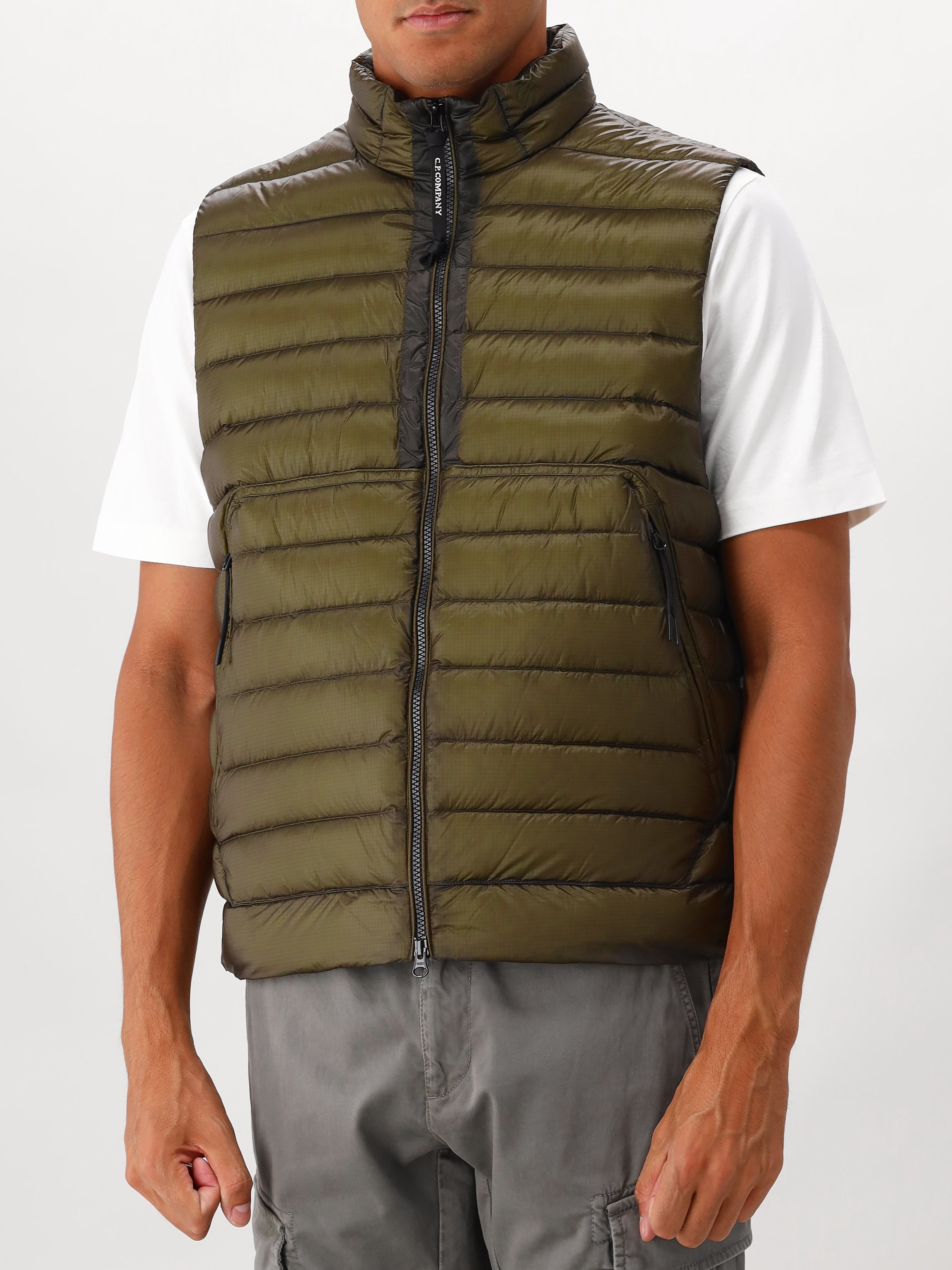 C.P. Company Bodywarmer Groen Vest DD-Shell