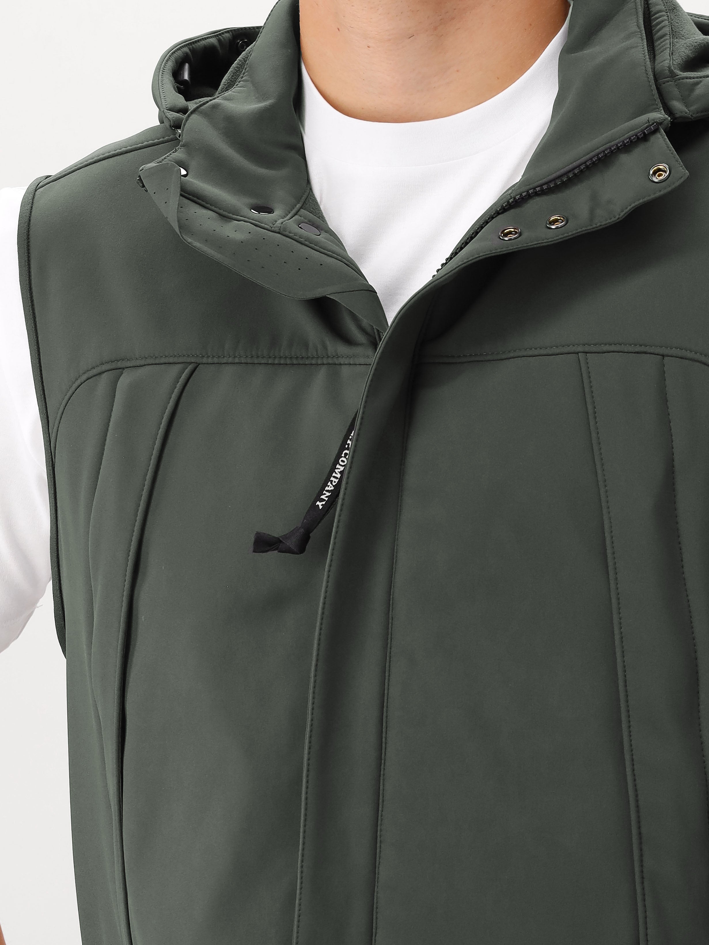 C.P. Company Bodywarmer Grijs Vest Shell-R