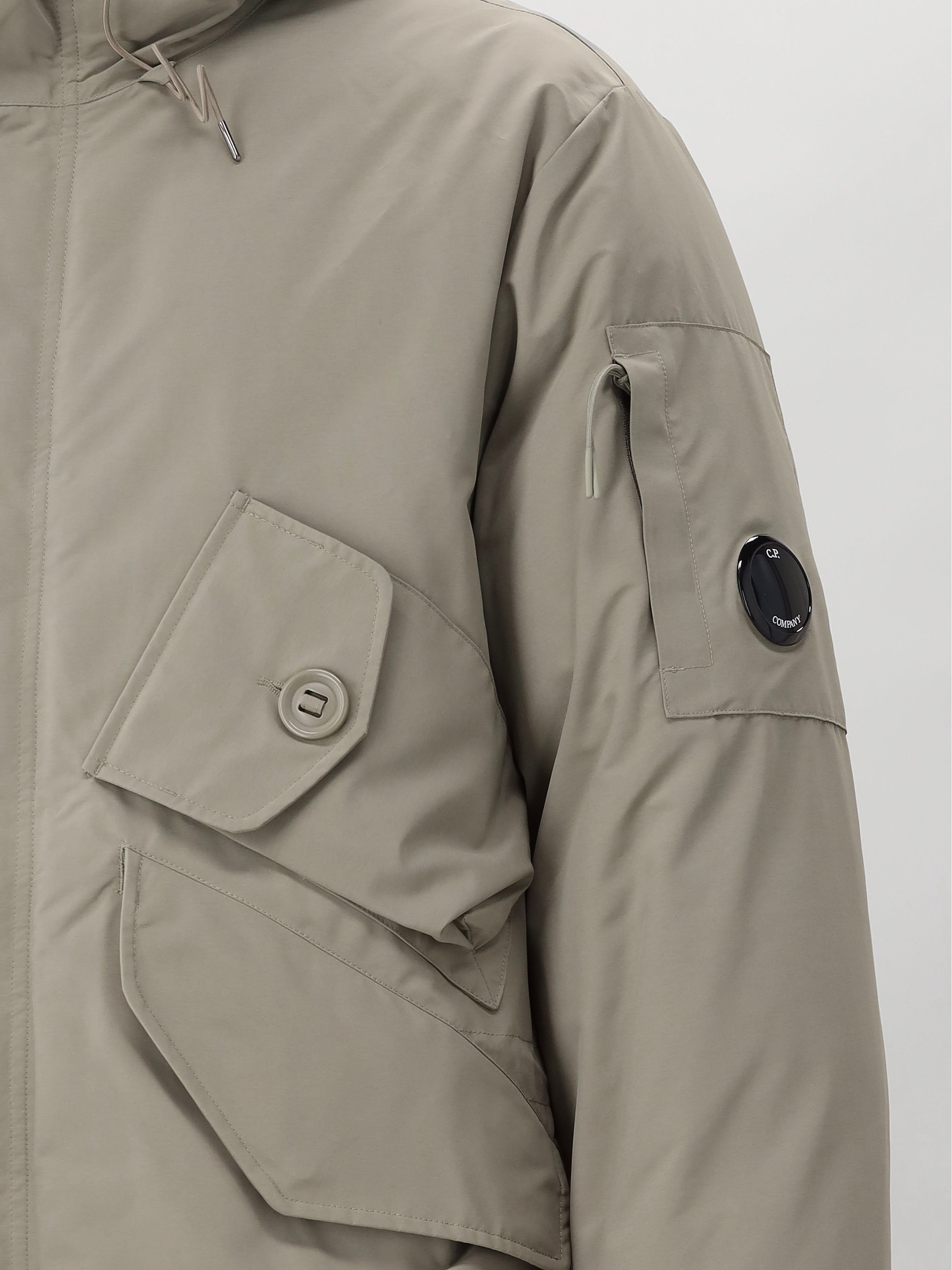 C.P. Company Jas Groen Long Jacket Recycled