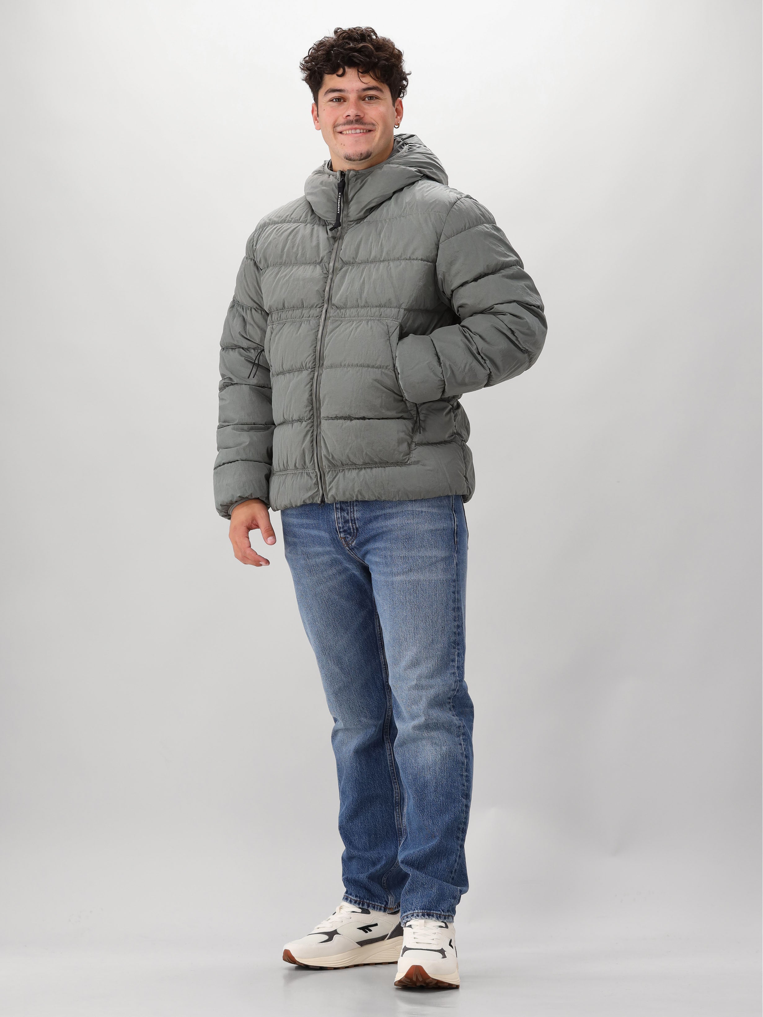 C.P. Company Jas Medium Jacket In Chrome - R
