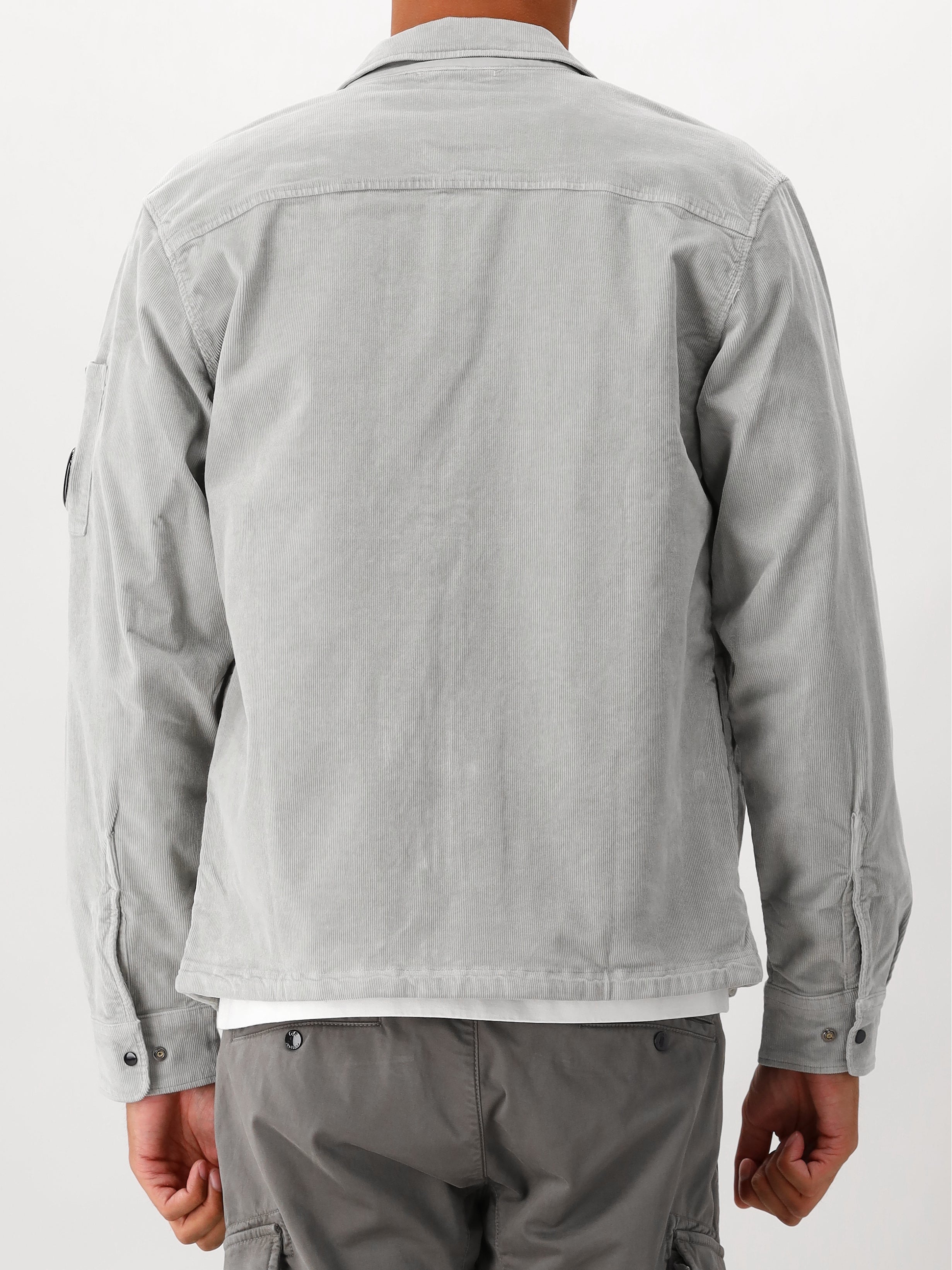 C.P. Company Overshirt Grijs Corduroy