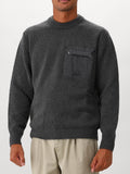 C.P. Company Gebreide Trui Grijs Lambswool Mixed