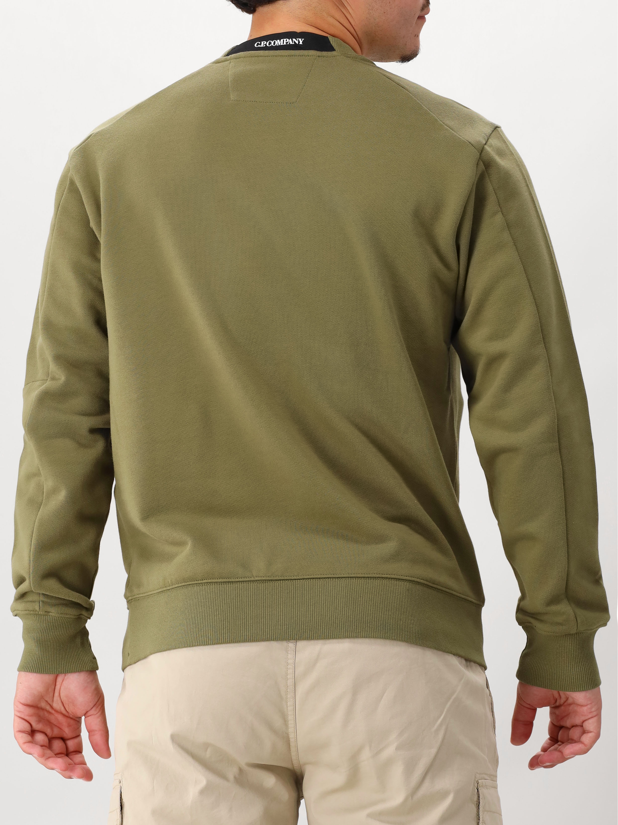 C.P. Company Sweater Groen Lens