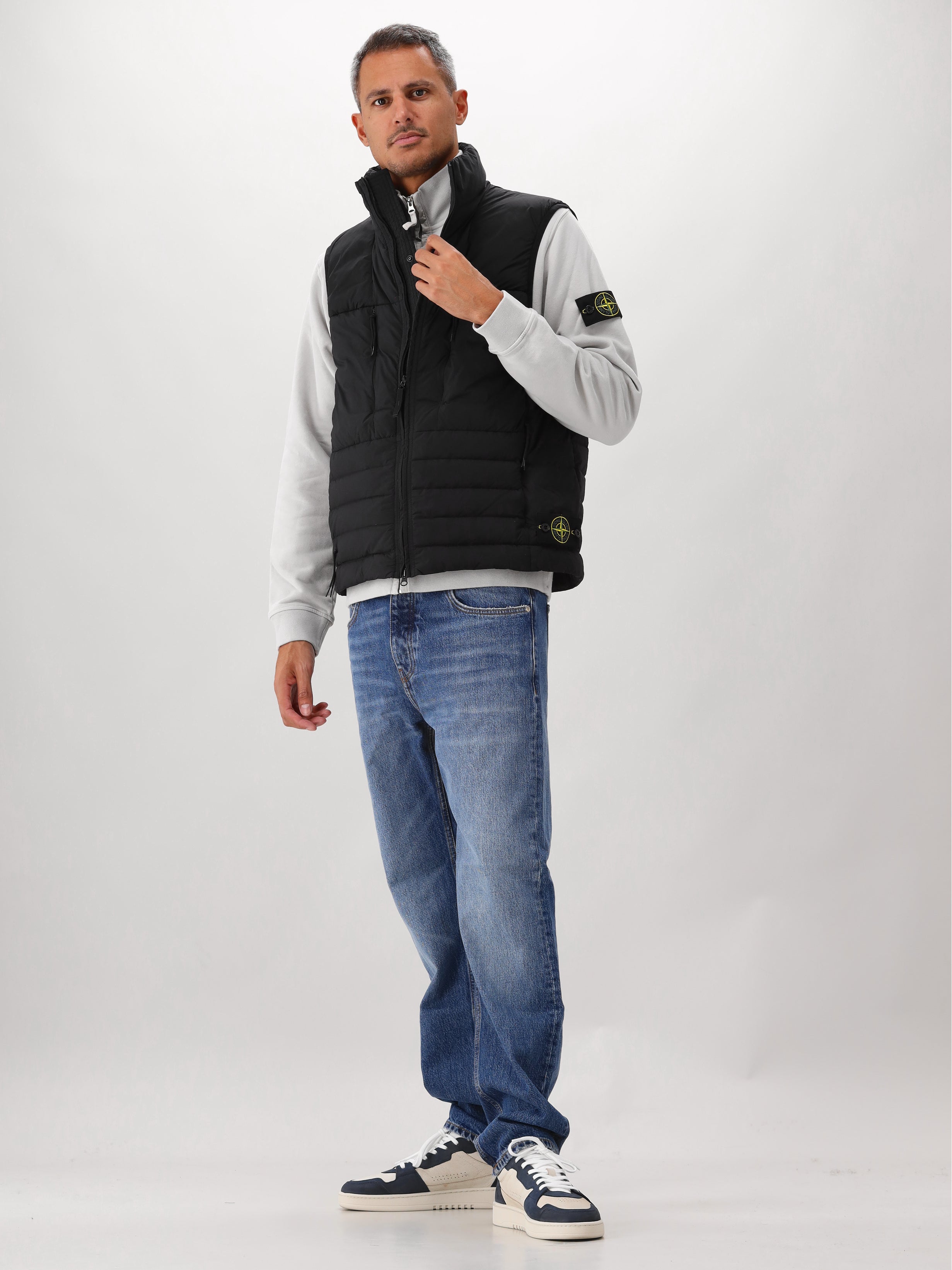 Stone Island Bodywarmer Zwart