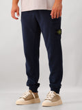 Stone Island Broek Blauw Felpa Pantalone