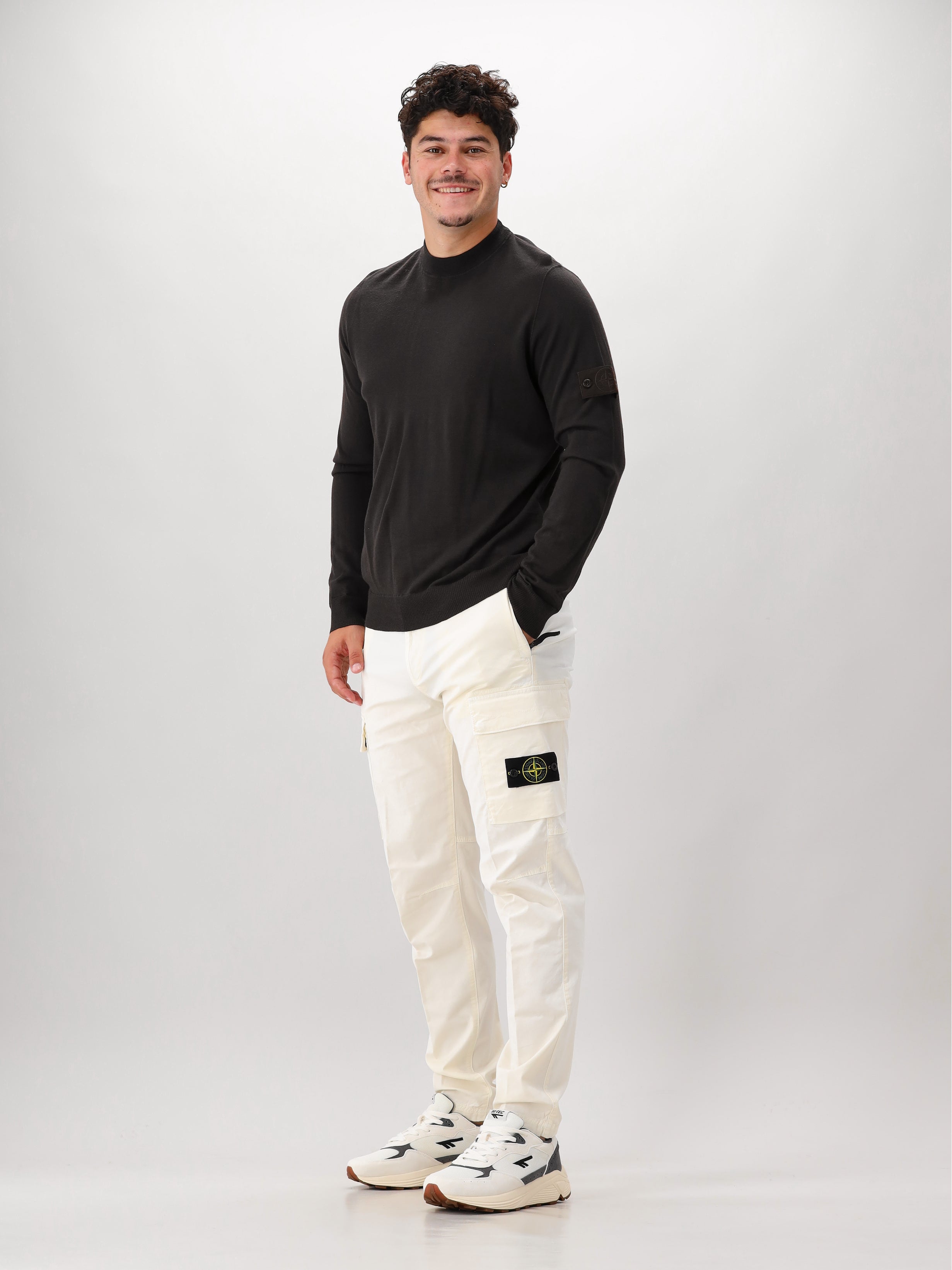 Stone Island Cargobroek Wit