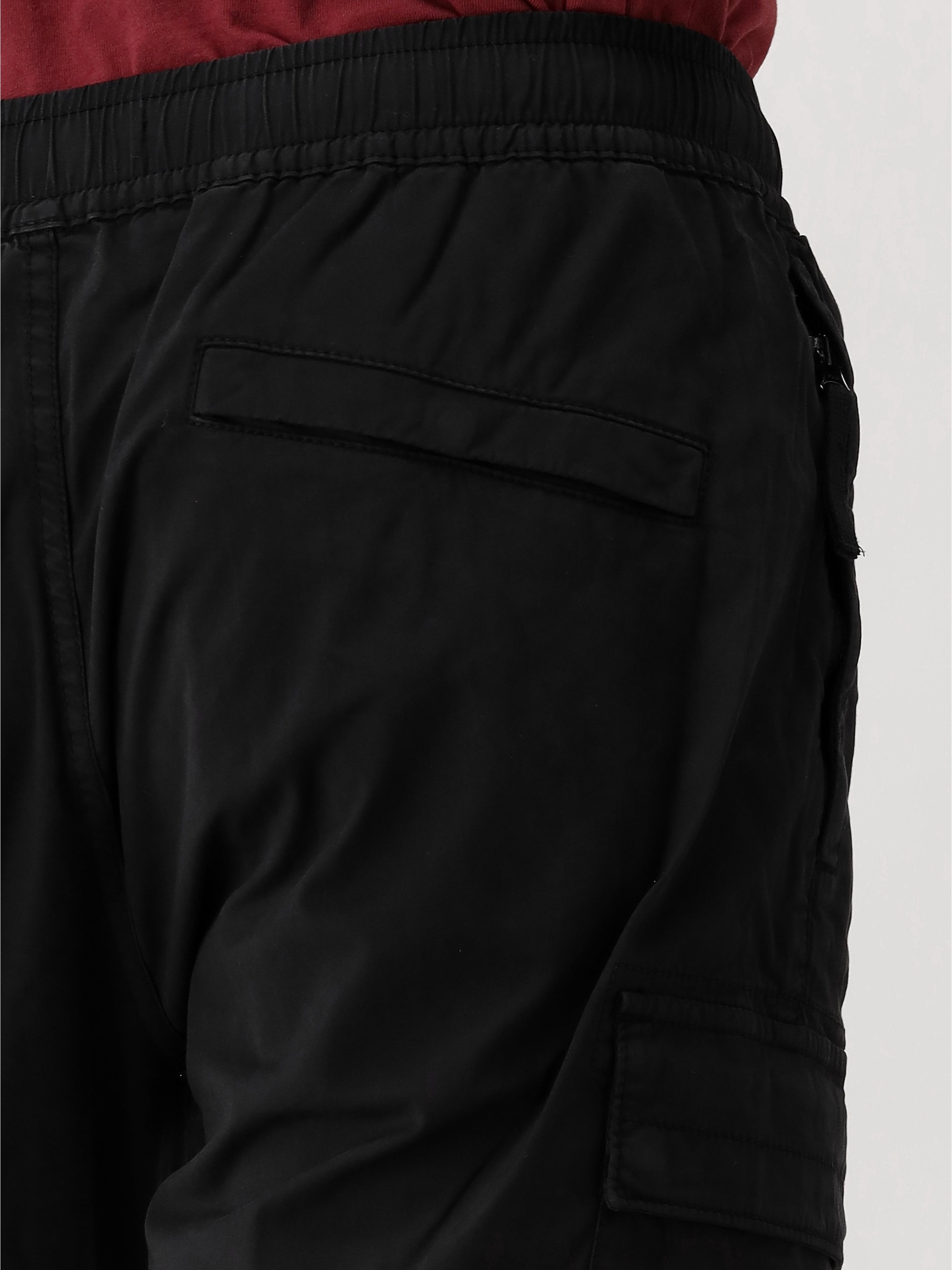 Stone Island Tapered Cargobroek Zwart