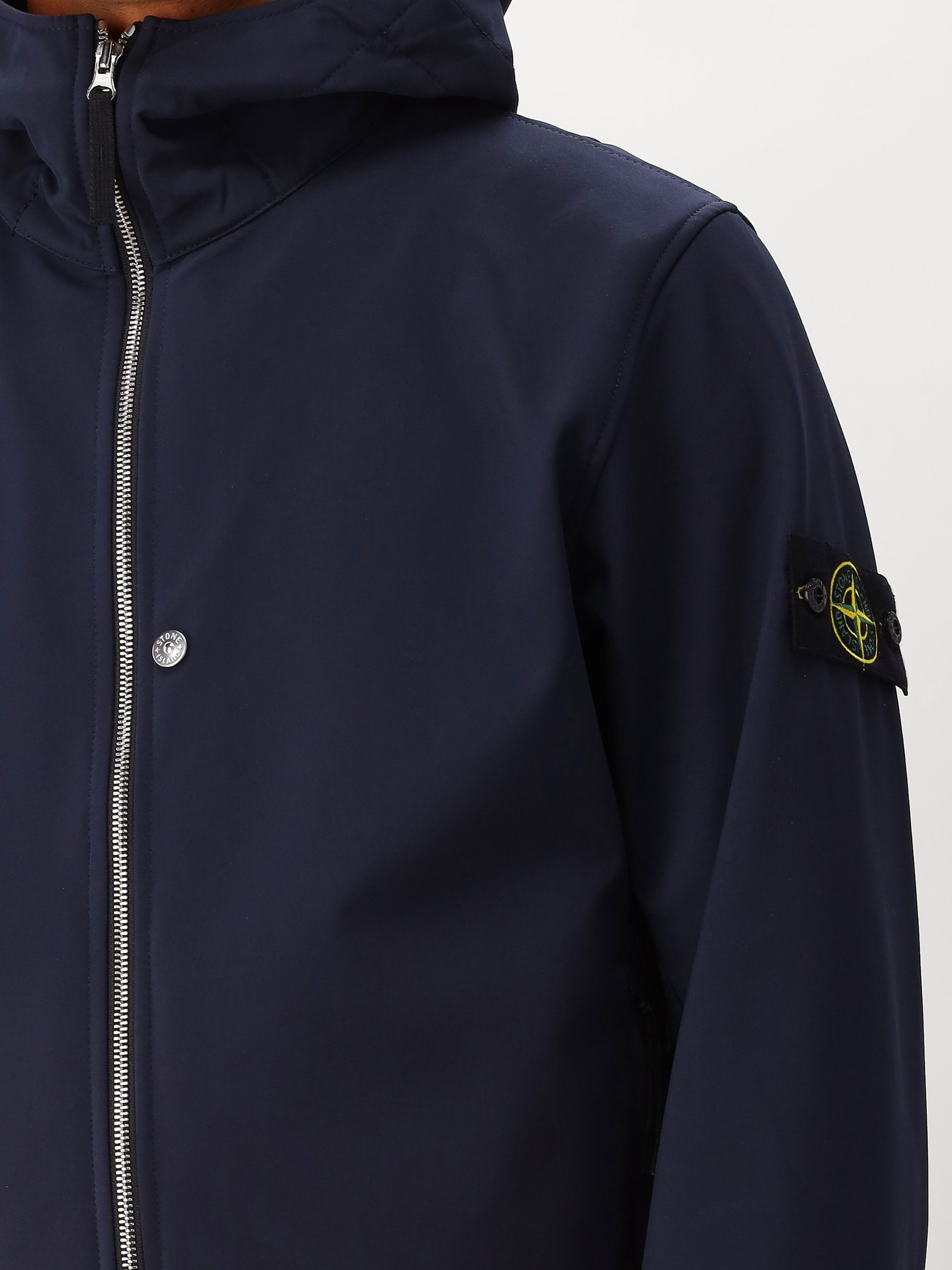 Stone Island Shoftshell Blauw