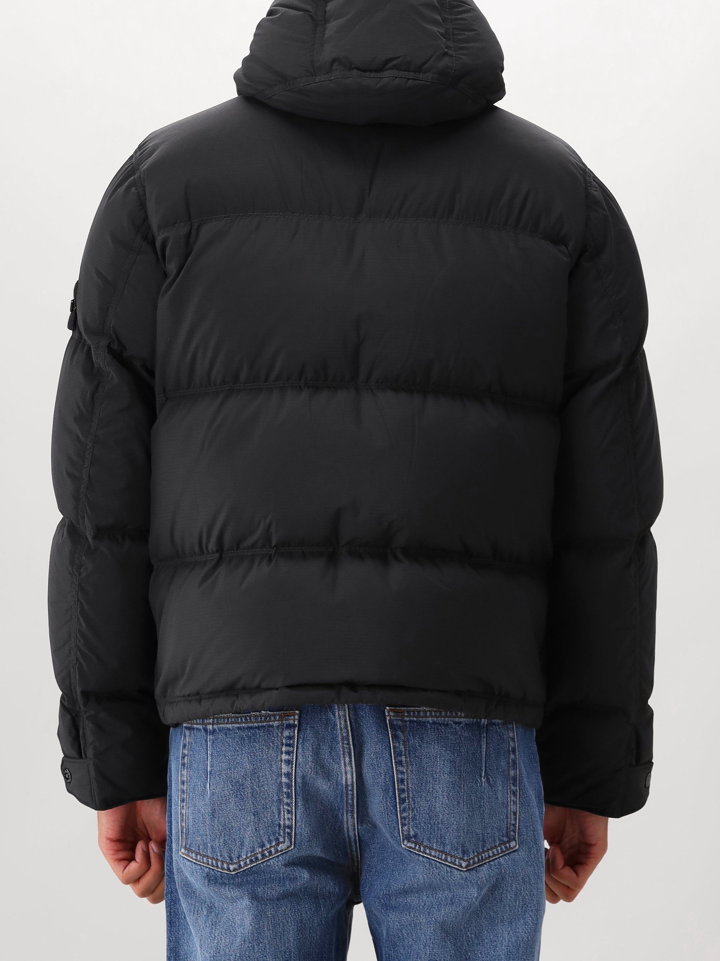 Stone Island Cordura Donsjas Zwart