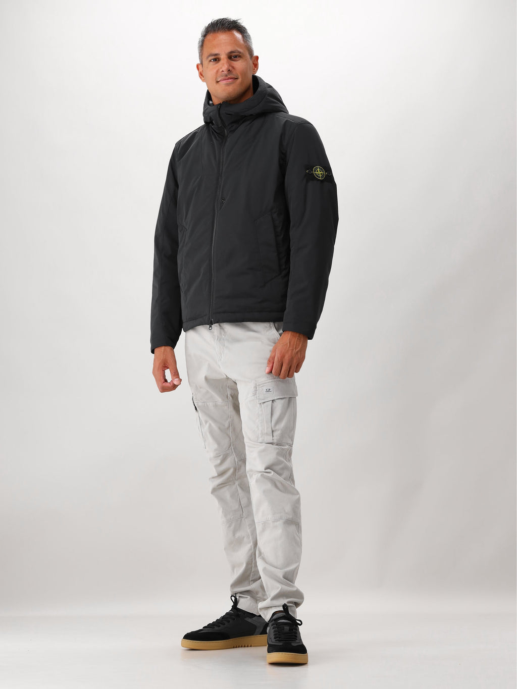 Stone Island Jas Zwart