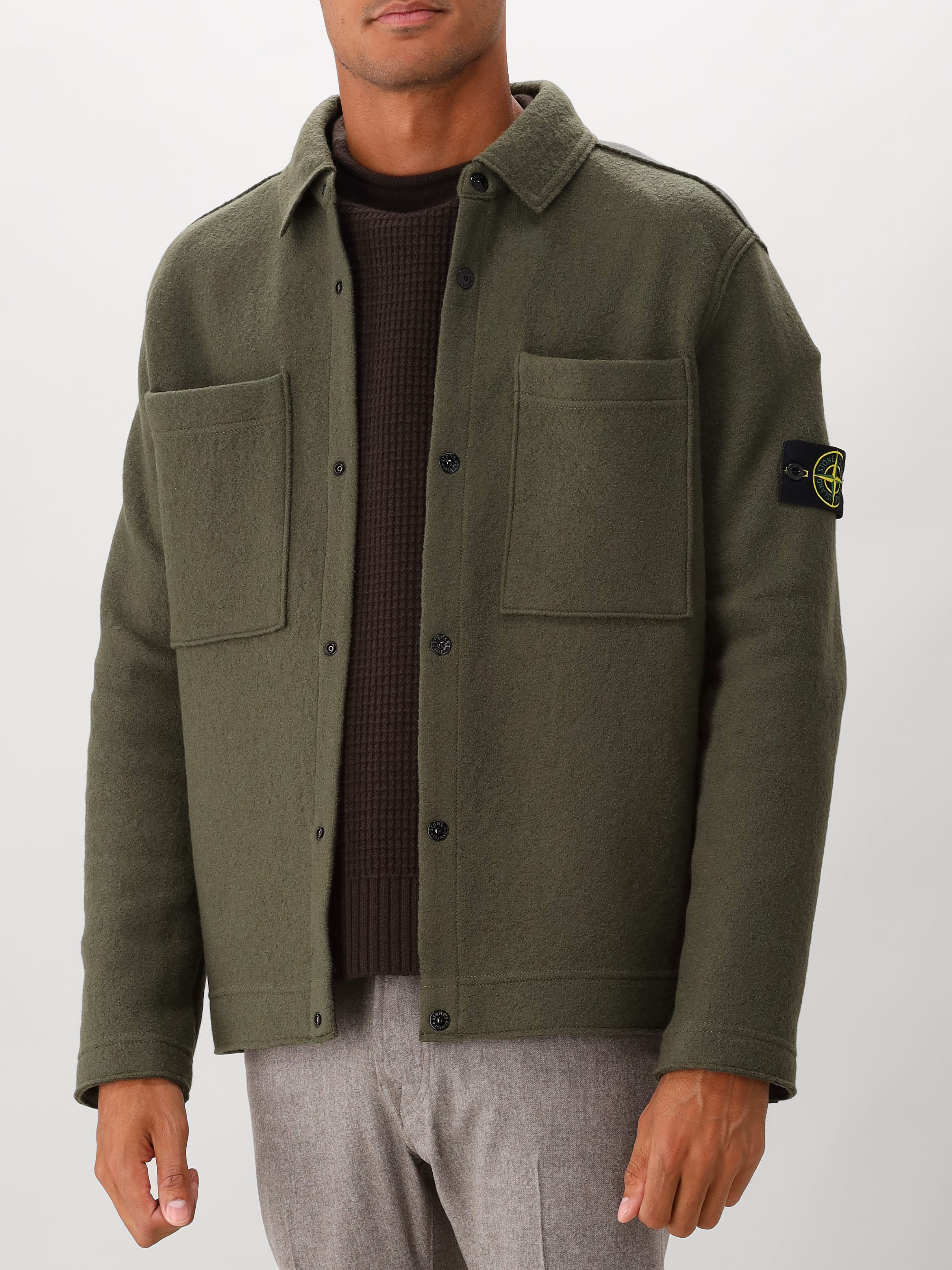 Stone Island Overshirt Groen
