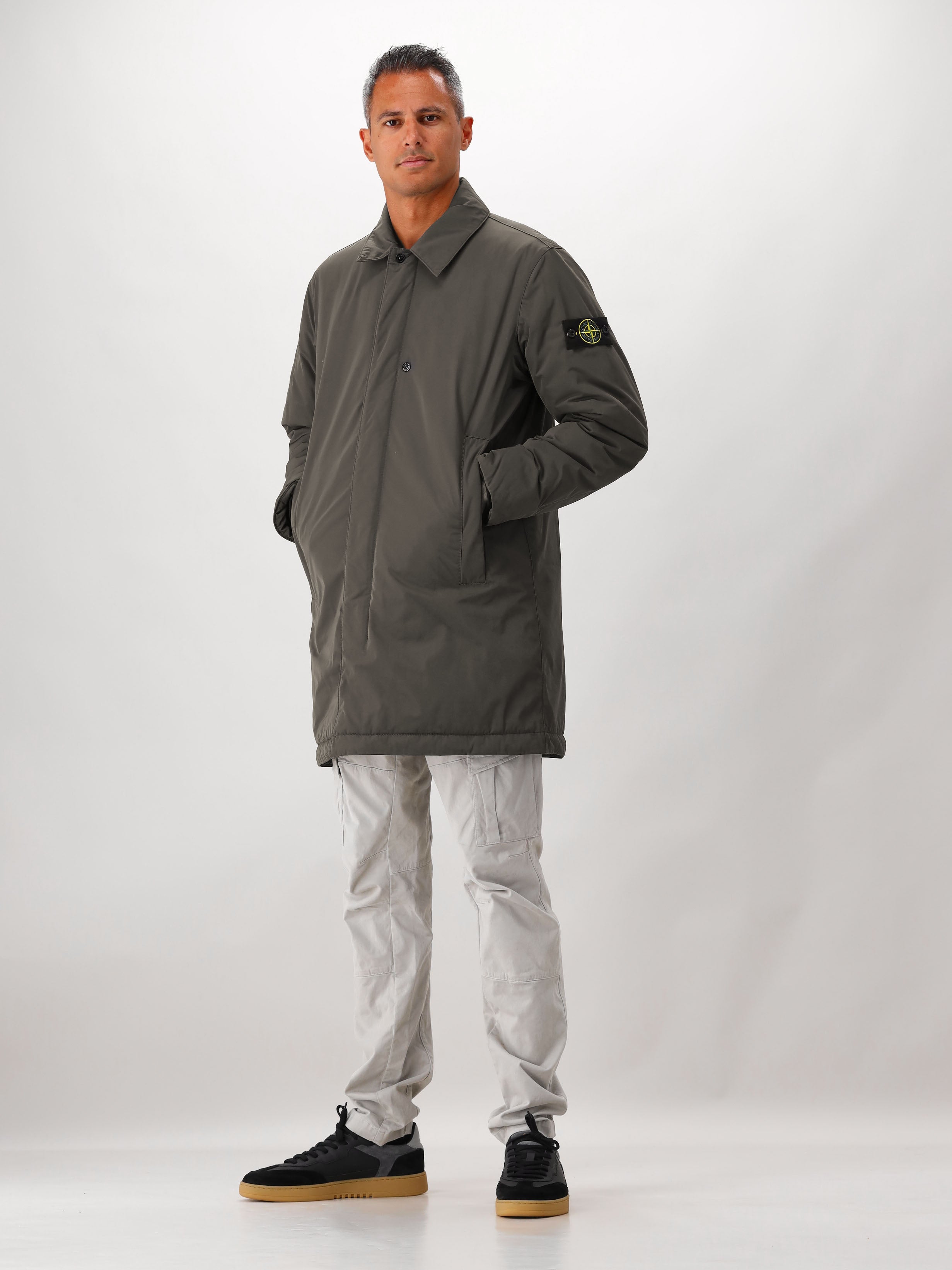 Stone Island Parka Grijs