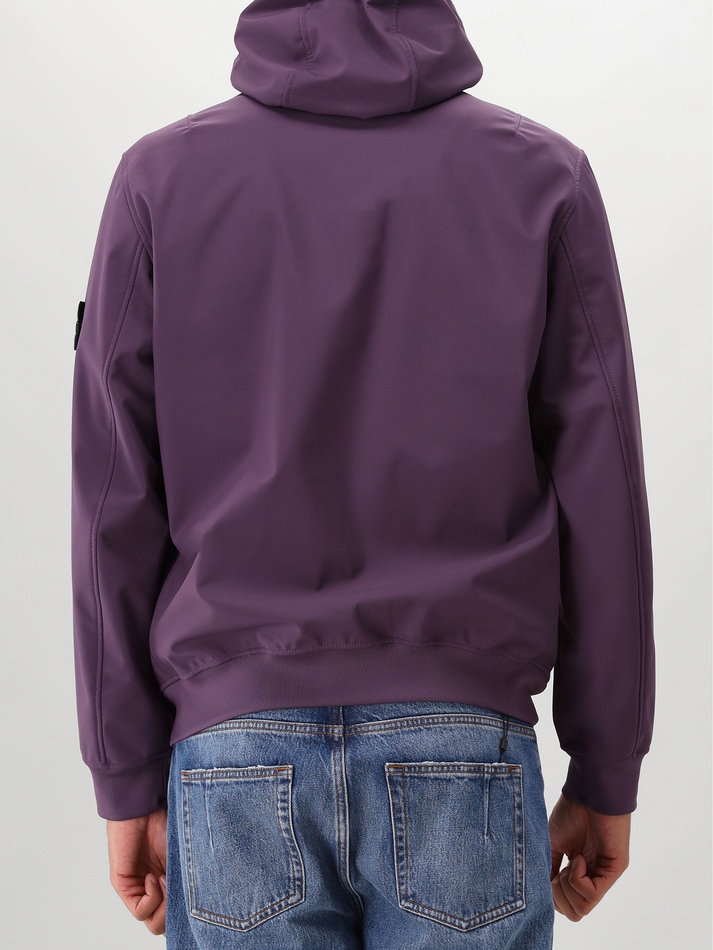 Stone Island Shoftshell Paars