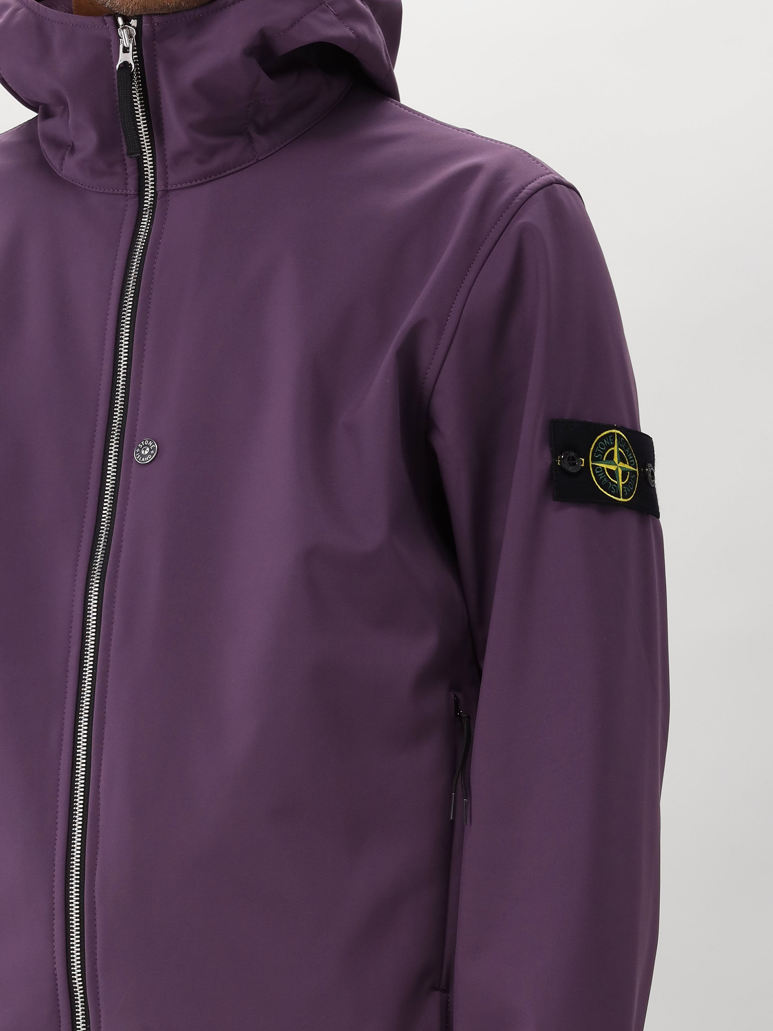 Stone Island Shoftshell Paars