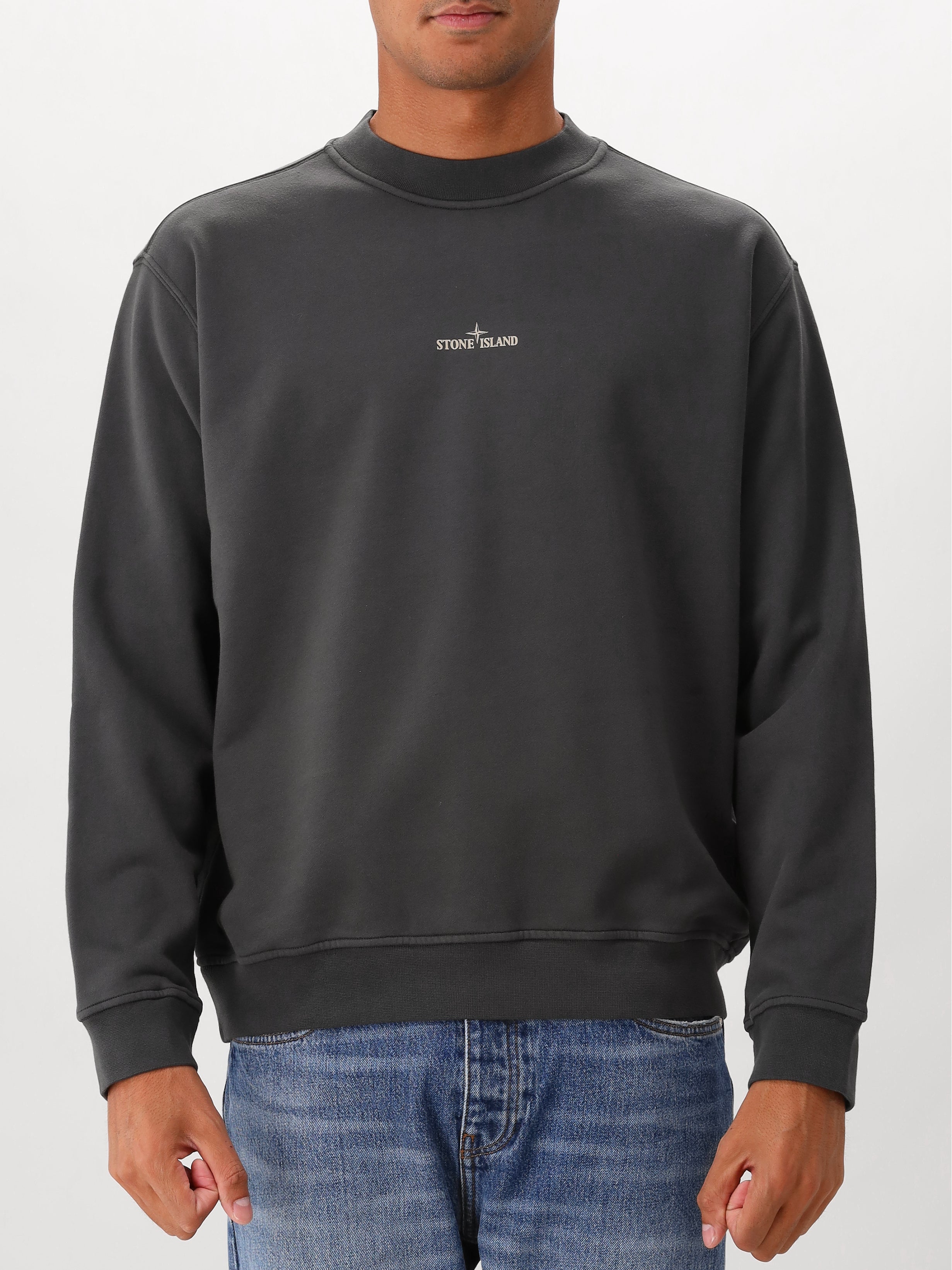 Stone Island Sweater Donkergrijs