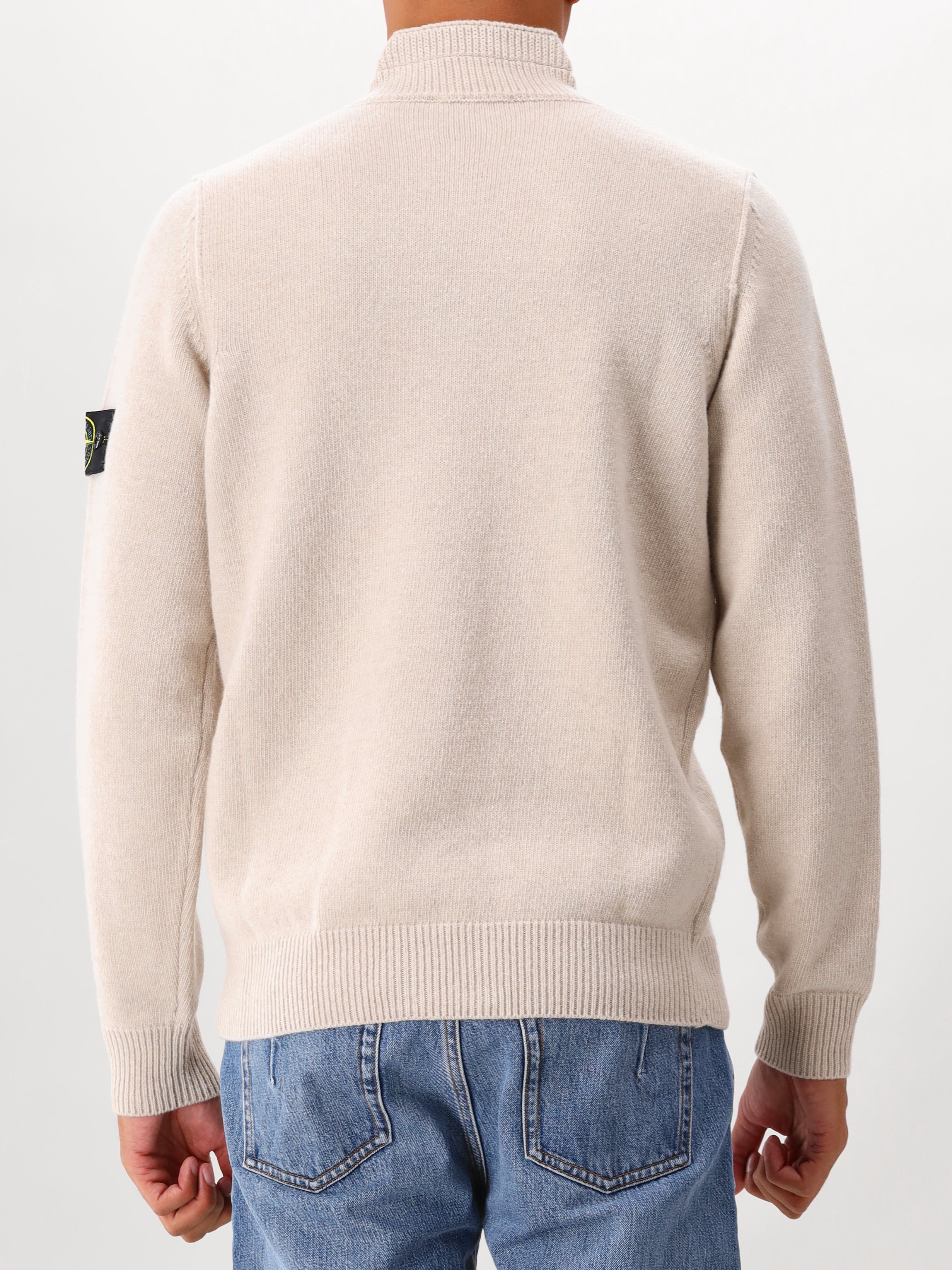 Stone Island Gebreide Trui Beige