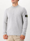 Stone Island Gebreide Trui Grijs